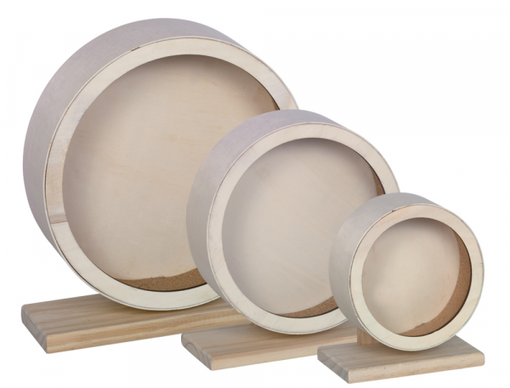 Nobby Kork Puinen Leises Laufrad - Spielzeug und Aktivierung für Kaninchen und Nagetiere - 4033766675959 - 1