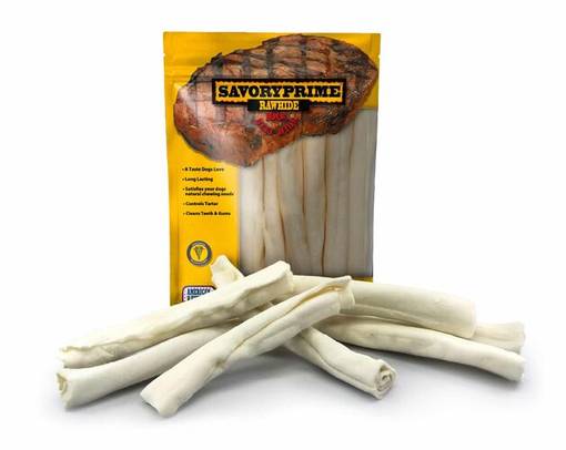 Savoryprime Rawhide Chew Bone S/M 7 pcs - Dog Chew Bones - 810359271309 - 1