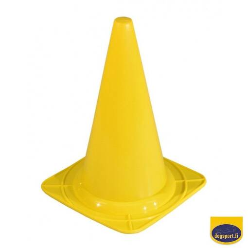 Markierungscone 28 cm Gelb - Hunde Ausbildungswerkzeuge - 7331130024219 - 1