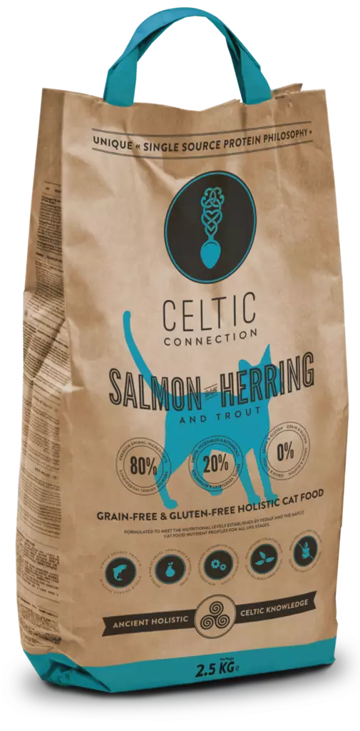 Celtic Salmon Herring Trout 2,5kg - Spezial-Trockenfutter für Katzen - 5425038502619 - 1