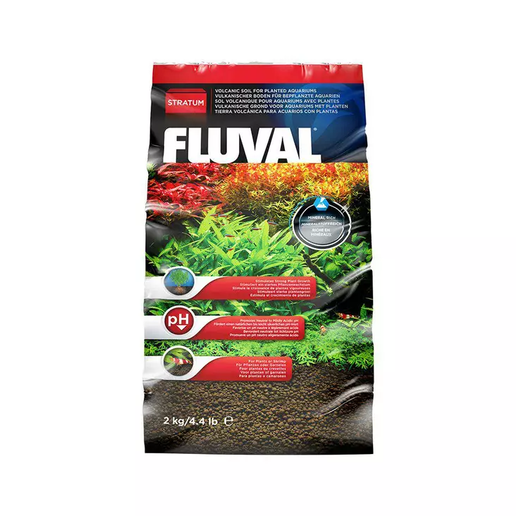 Fluval Plant Stratum 4.4 lbs - Aquarium Sands - 015561126939 - 1