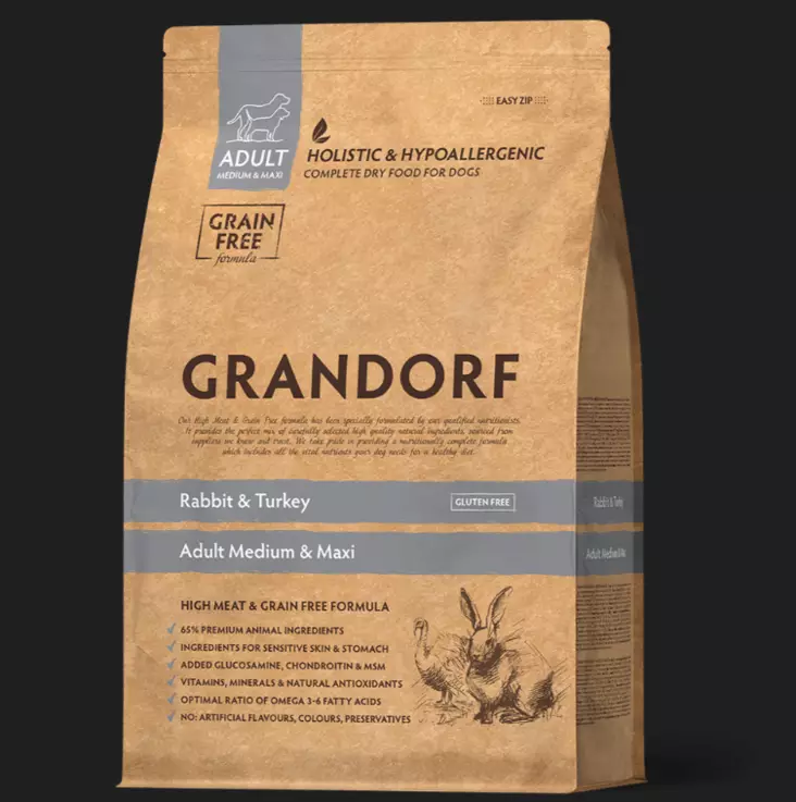 Grandorf D Rabbit-Turkey Adult All B10kg - Spezialtrockenfutter - 5407007851089 - 1