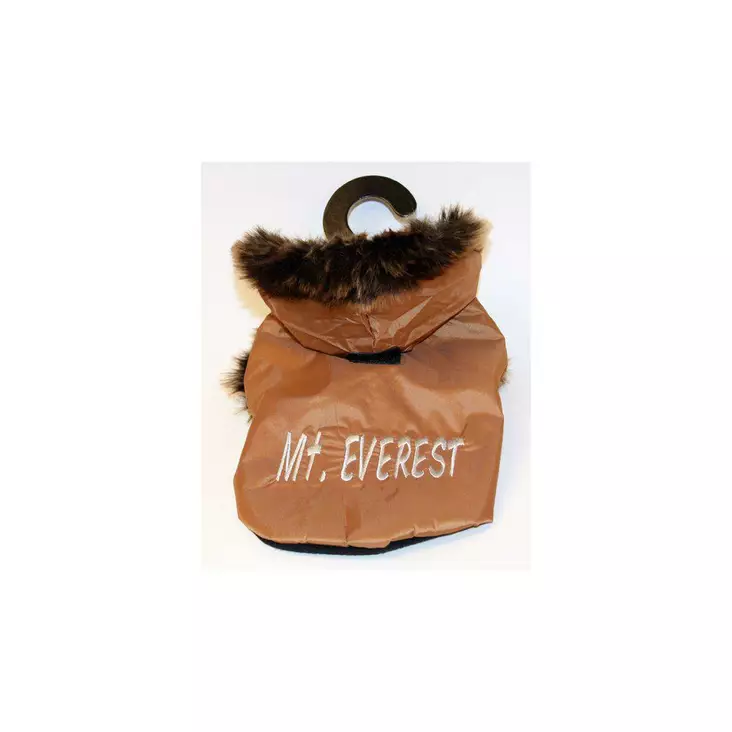 Mt. Everest Brown Winter Coat for Dogs, Size 36-38 cm, Measurement 55-59 cm, XXL - Dog Coats and Overalls - 8858728513539 - 1