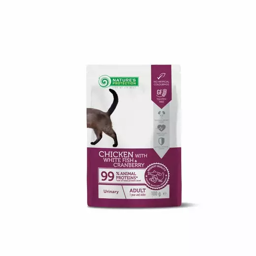 Natures Protection Cat Urinary 100g - Nassfutterbeutel - 4779051636549 - 1