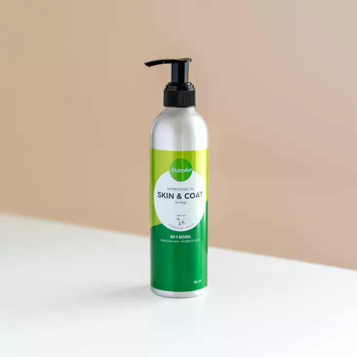 Nutrolin SKIN & COAT Oil (Fish Oil Free) - Dog Supplements - 6430032290539 - 3