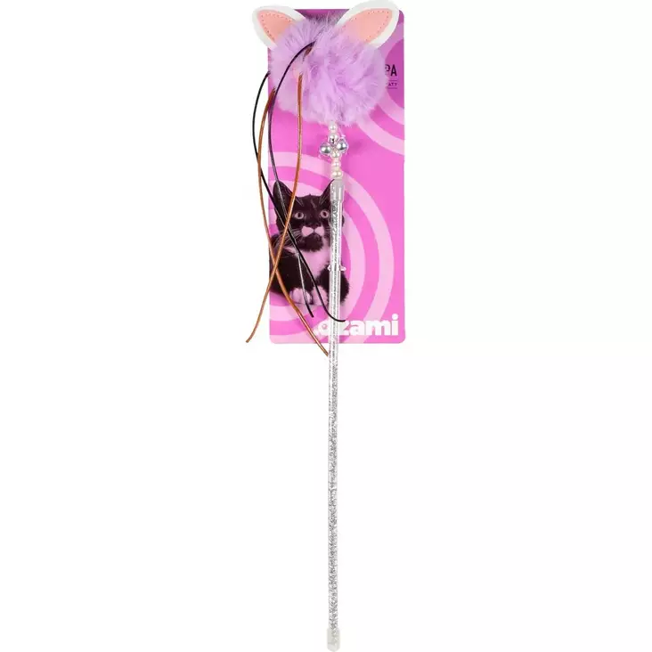 Ozami kattvippa rosa - Kattens leksaker och pinnar - 7330002050059 - 1