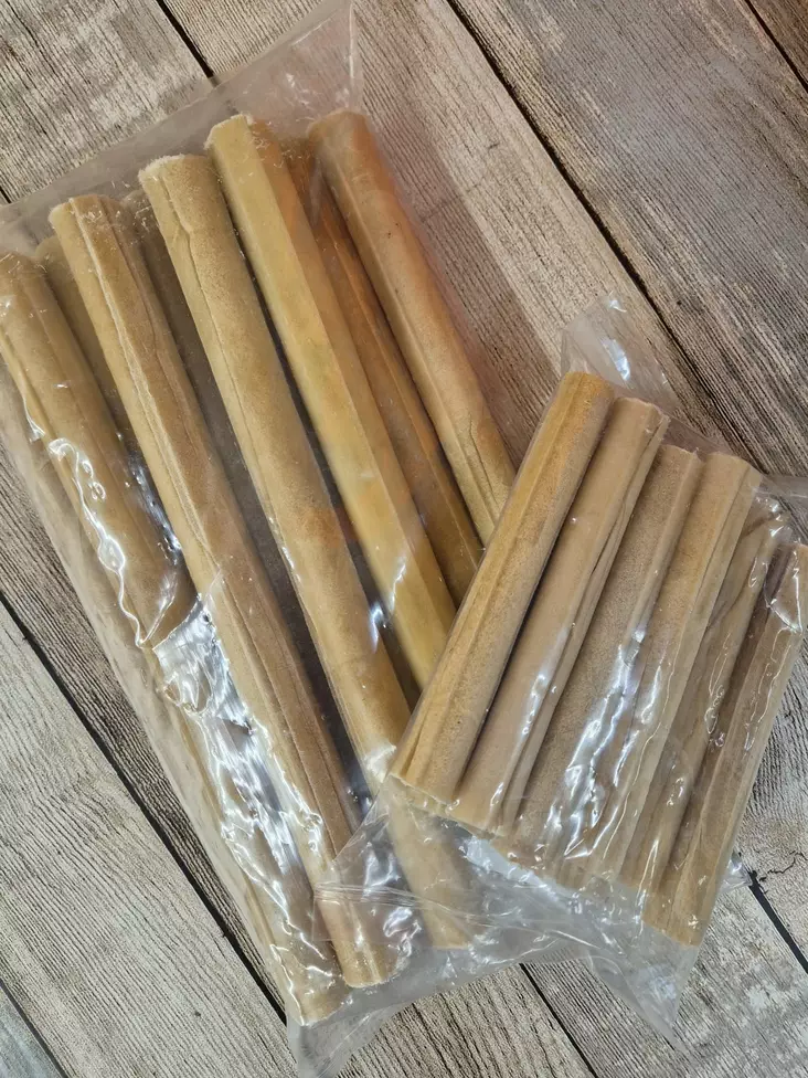 Kauspielzeug aus Rinderhaut für Hunde, 10 Stück Paket - Hundekauartikel - 4054209034409 - 1