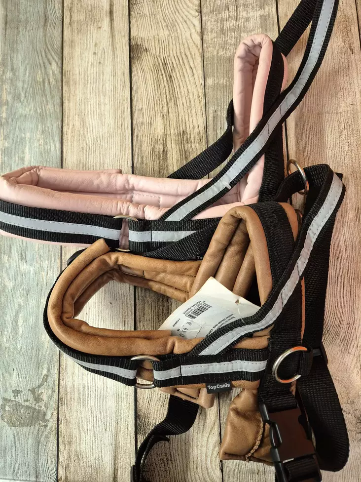 TopCanis Läderjusterbar sele - Hundsele OUTLET - 6430013551659 - 1