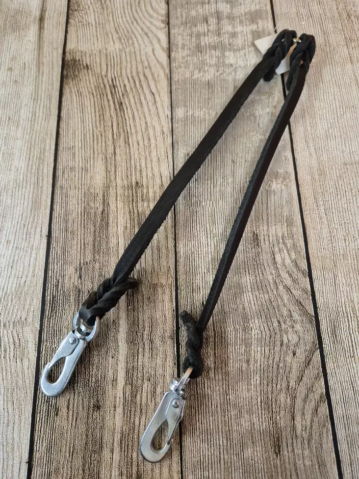 Leder-Leinenverteiler 8mmx30cm - Hunde andere Leinen - JAKAJA - 2