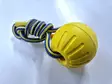 Keltainen narupallo - Hundetrainingsspielzeug - KELPALLO - 2