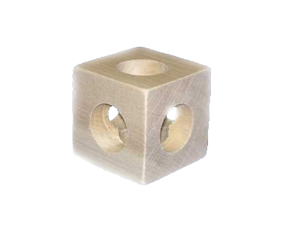 Aktivitetskub för husdjur - Kaniner och gnagare leksaker och aktivering - KUUTIO - 1